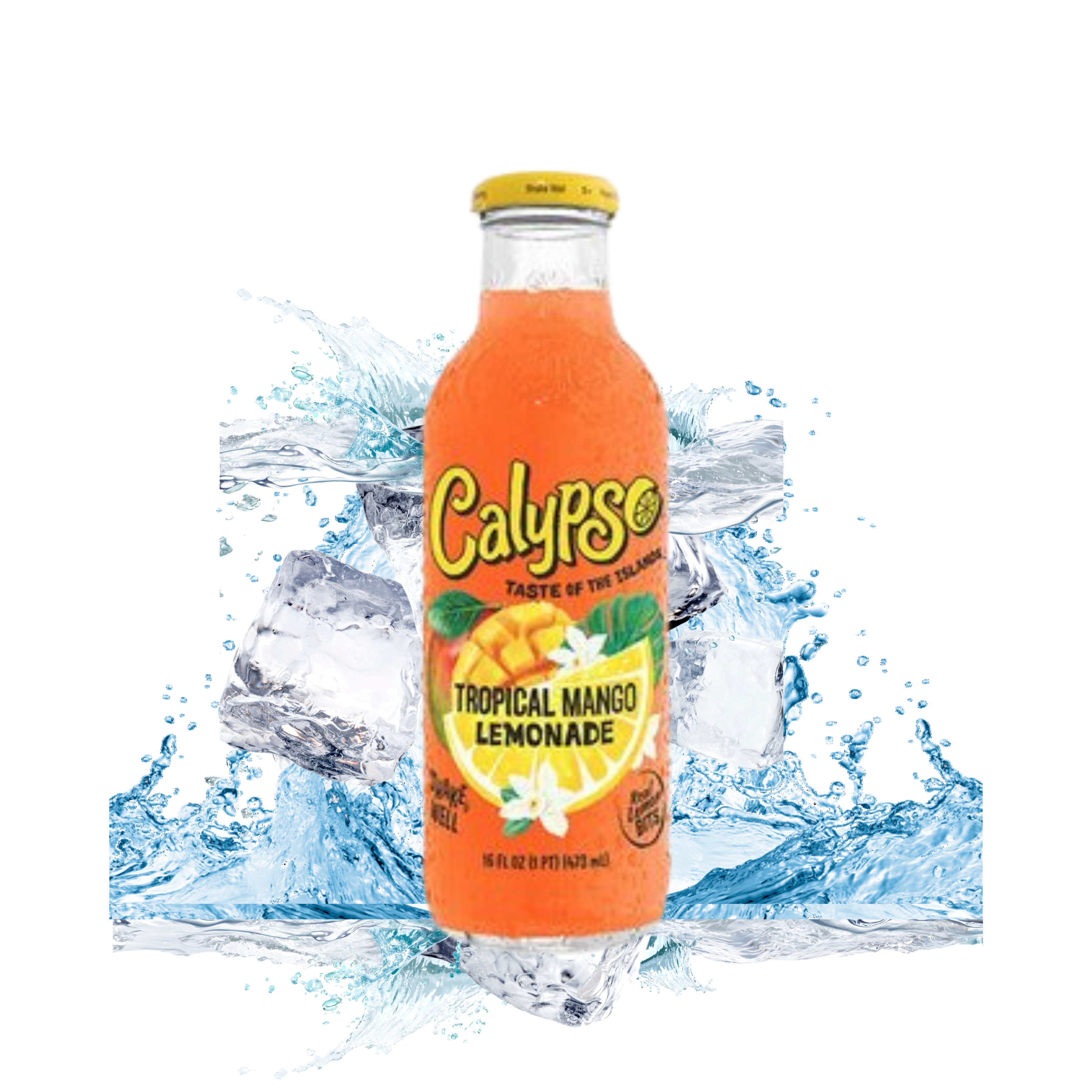 Calypso - Tropical Mango Lemonade - Glasflasche (473 ml)