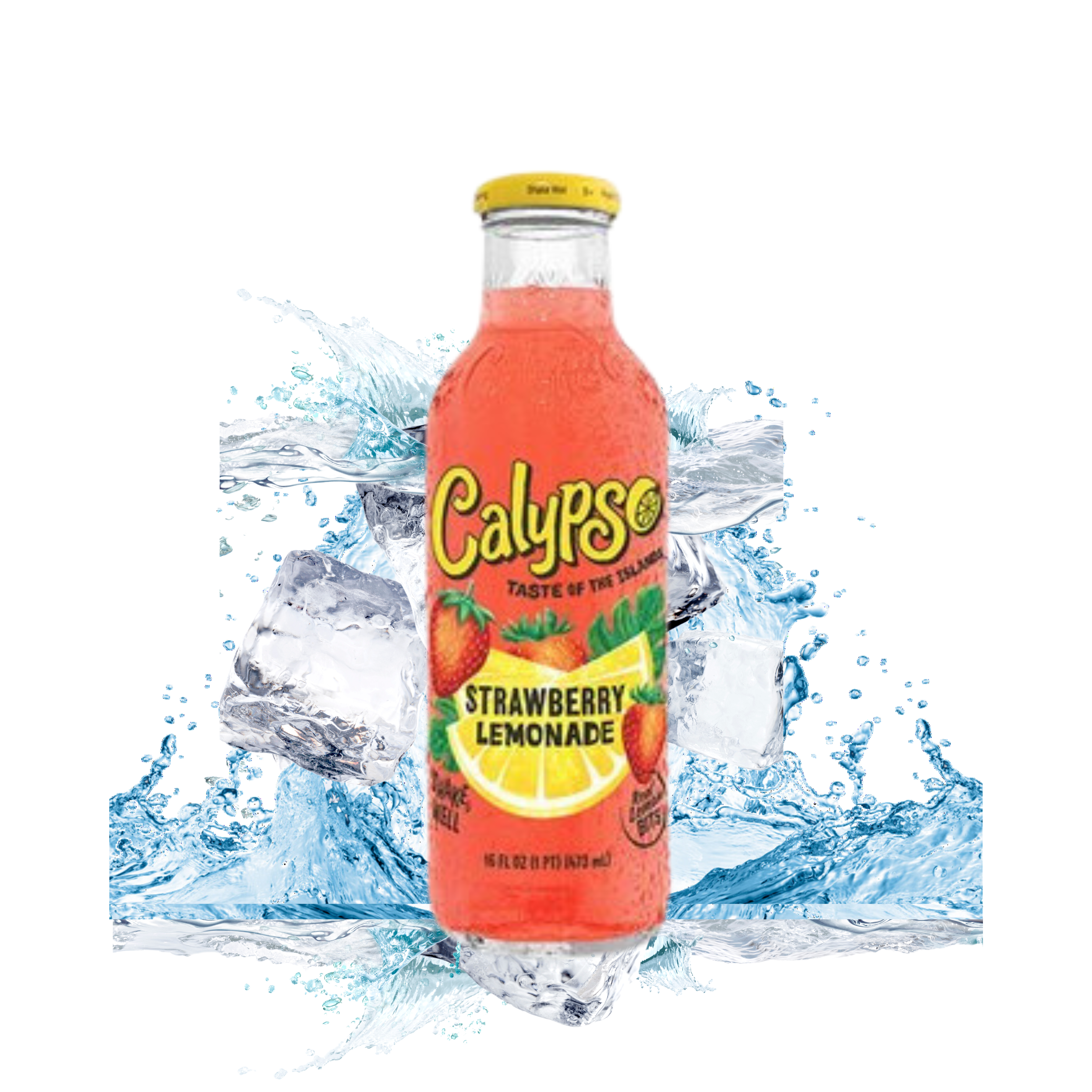 Calypso - Strawberry Lemonade - Glasflasche (473 ml)